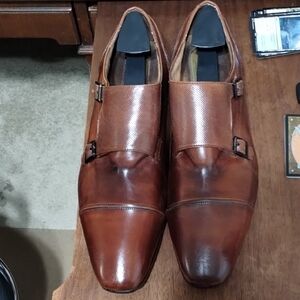 Men's Brown Leather Dress Shoes